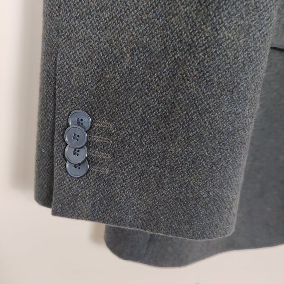 Arnold Brant Men's Wool Bamboo Blazer Jacket Size 40L Quiet Luxury Old Money - Picture 2 of 9